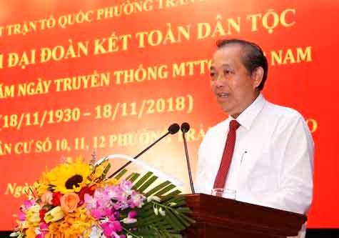 Củng cố khối đại đoàn kết từ mỗi cộng đồng dân cư - ảnh 1